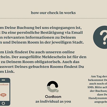 Qonroom - As Individual As You - Minden Kaiserstrasse Dış mekan fotoğraf